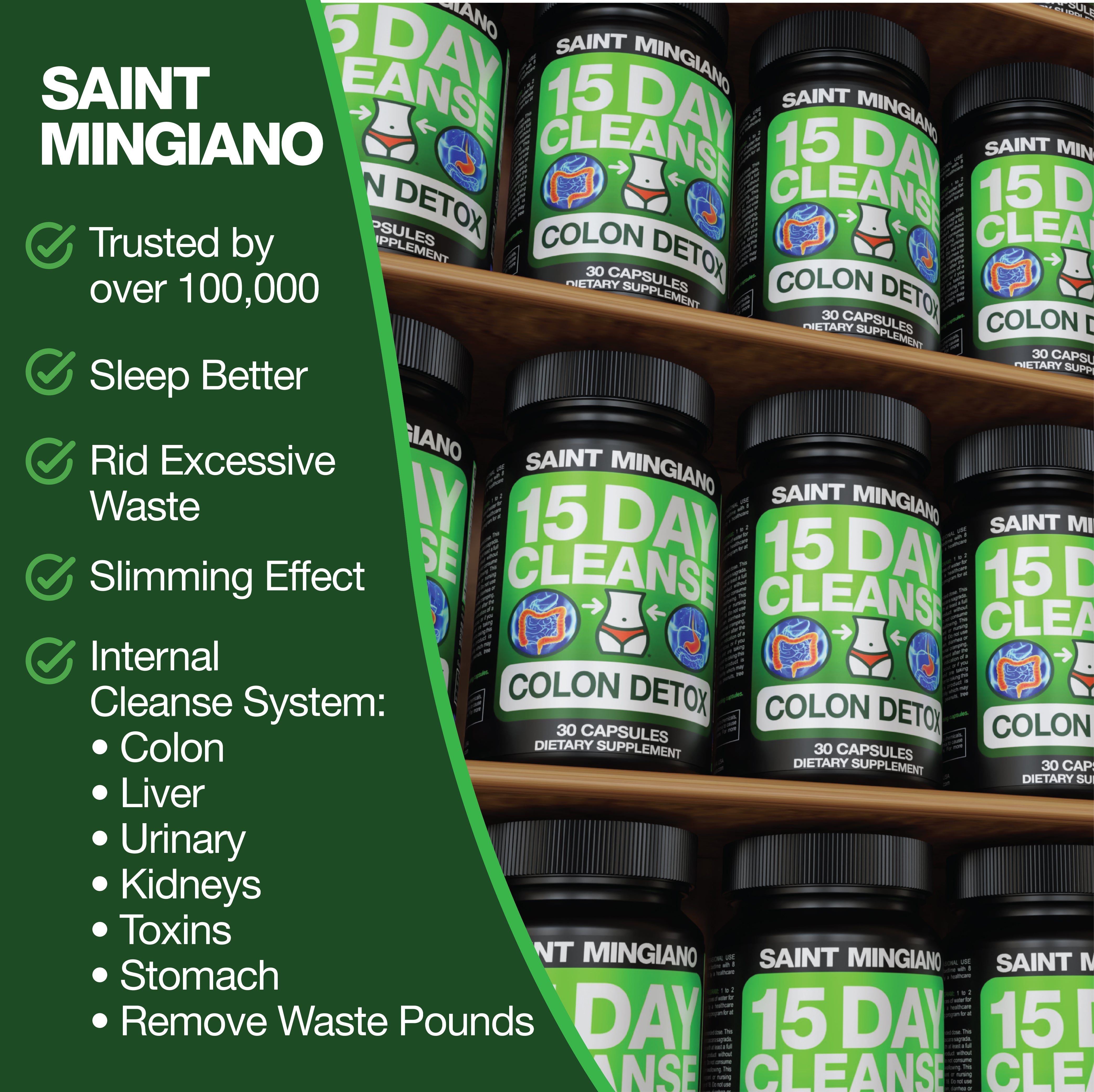 3 x Bundle - 15 Day Cleanse | Colon Cleanse & Detox