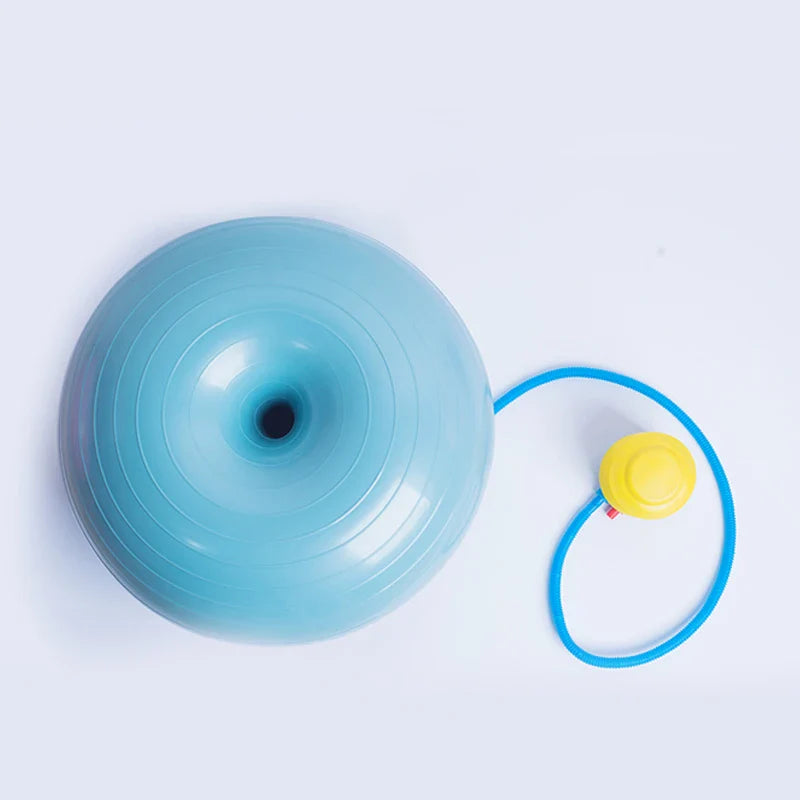 Donut Yoga Ball 50x28cm Fitness Exercise Balance Pilates Home Gym