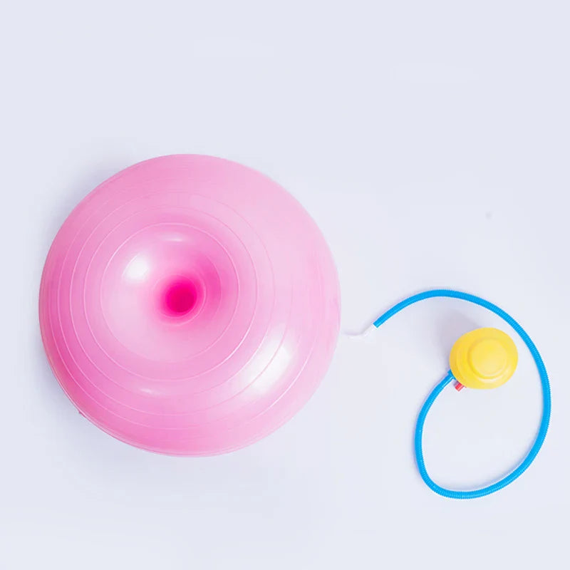 Donut Yoga Ball 50x28cm Fitness Exercise Balance Pilates Home Gym