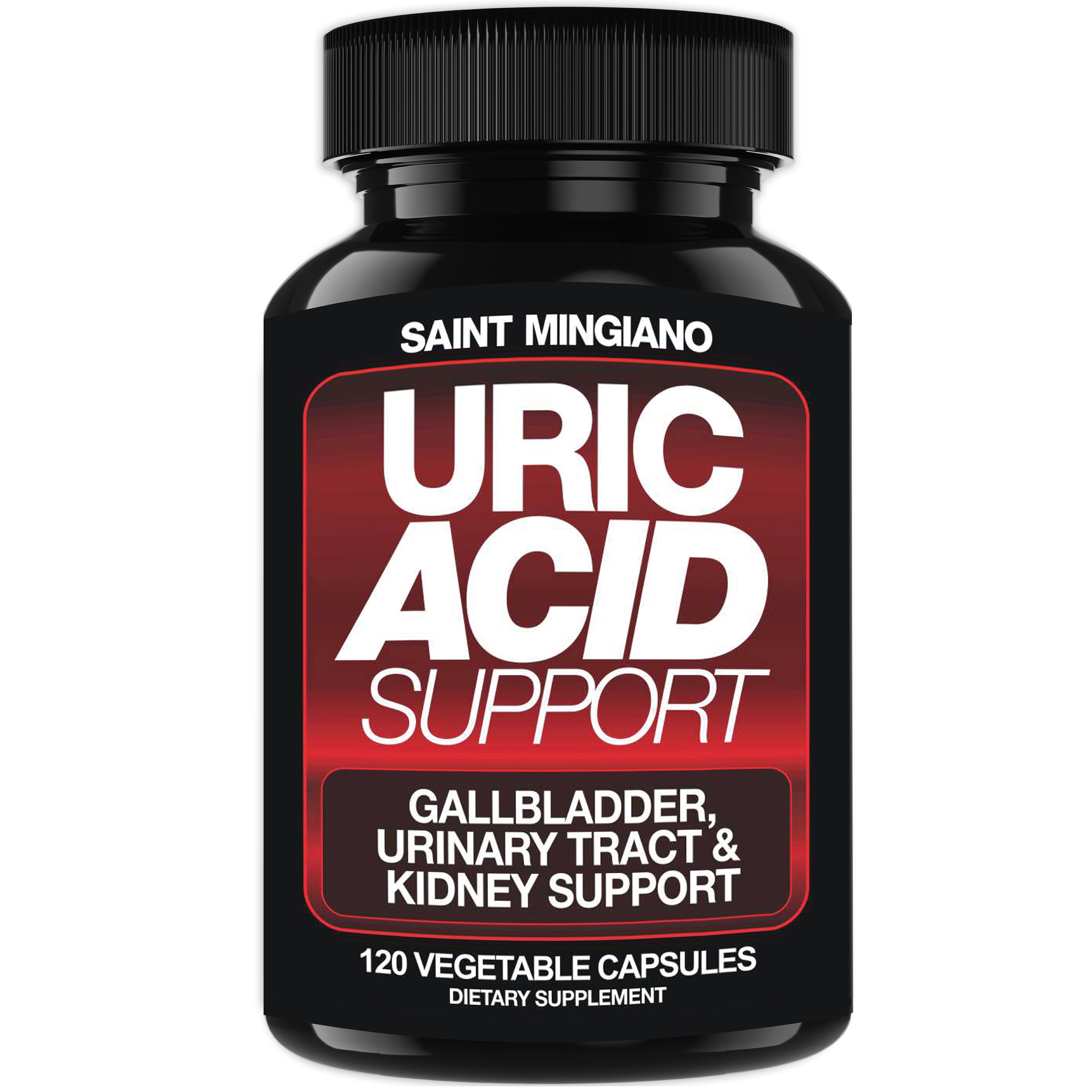 Uric Acid Support Supplement 120 Capsules Kidney Gallbladder Detox